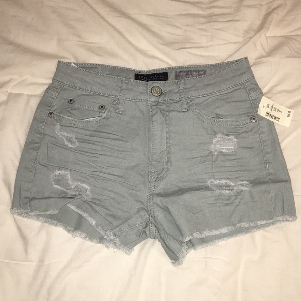 high waisted shorts